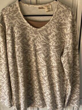 Bobbie Brooks Plaid Long Sleeve Top